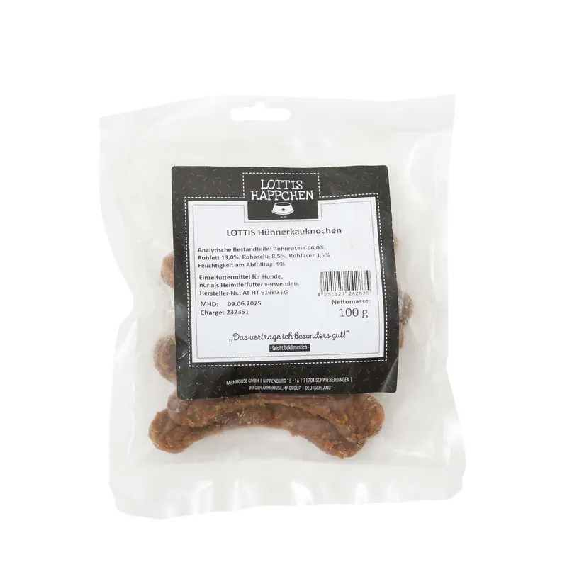 Top-Angebot LOTTIS HÄPPCHEN Hühnerkauknochen 100 g